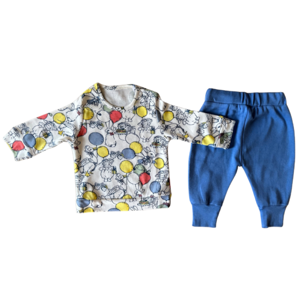 Pullover & Pants - Bunny Be Blue - Image 4