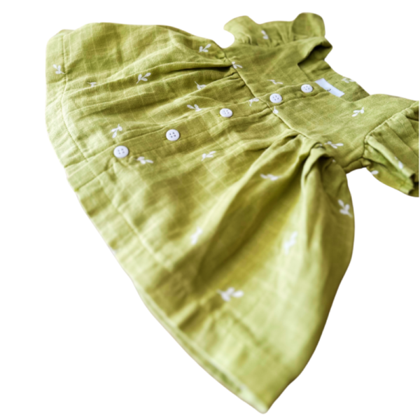 Aria Frock - Olive - Image 2