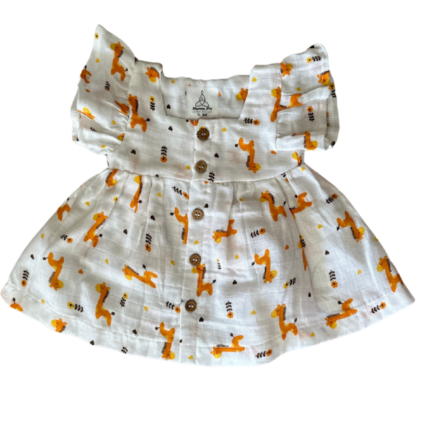 Aria Frock - Giraffe