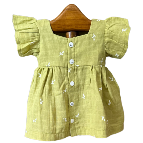 Aria Frock - Olive - Image 3