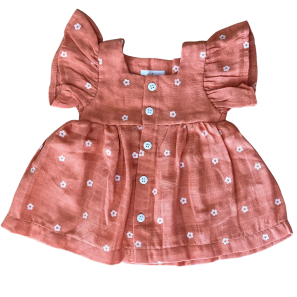 Aria Frock - Orange