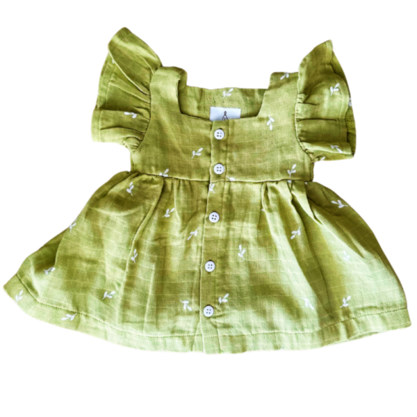 Aria Frock - Olive