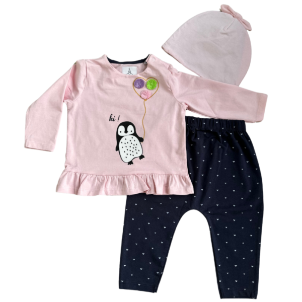 Winter Style - Pink Penguin