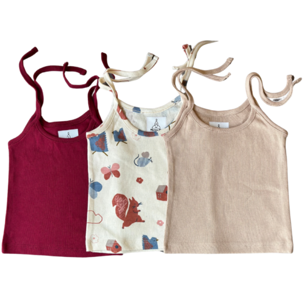 Jhablas Pack of 3 - Squirrels & Birds