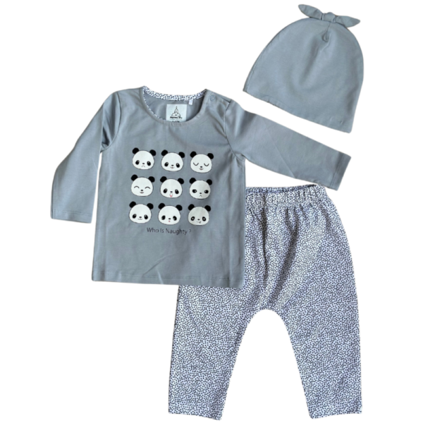 Winter Style - Grey Panda