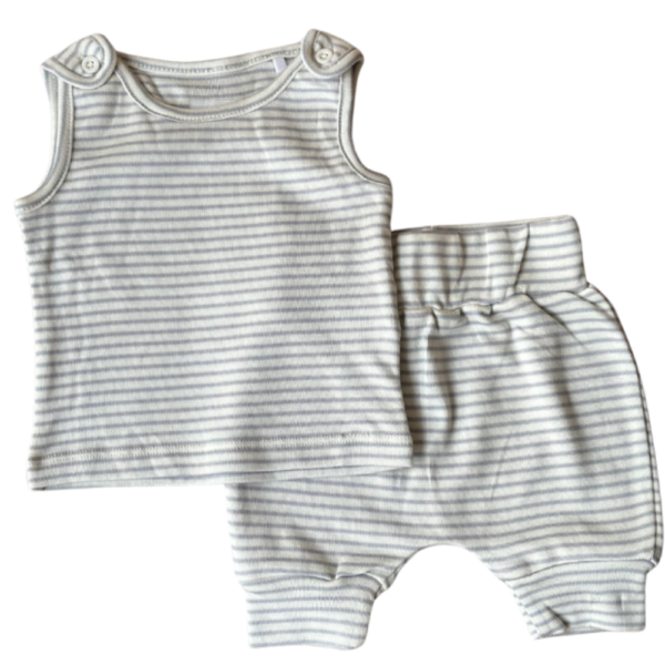 Summer Style - Grey Stripes