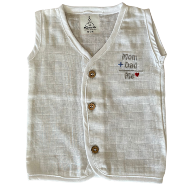 Button Jhabla - Mom + Dad (embroidered)